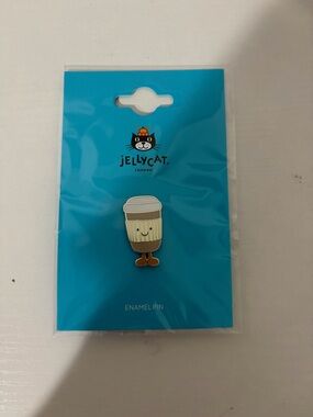 AUTHENTIC  Jellycat enamel pin - Coffee To Go Pin